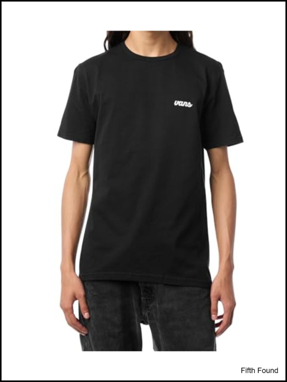 Vans Scripted Logo Crewneck Short Sleeve T-Shirt